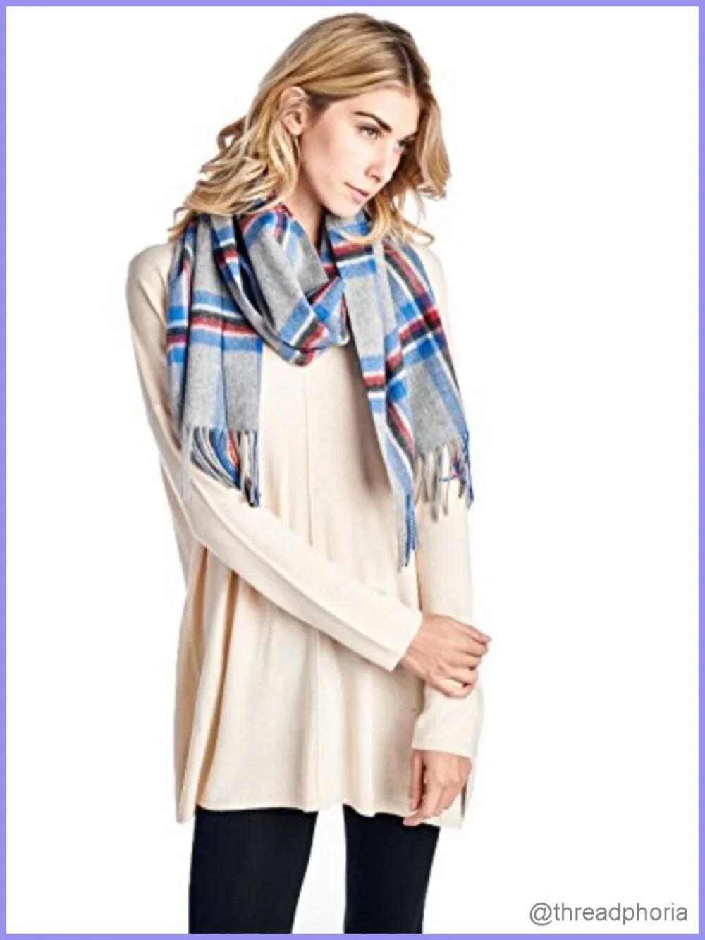 100% Lambswool Pashmina Scarf Wrap Unisex